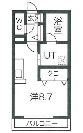 モンテマーレ北野の物件間取画像